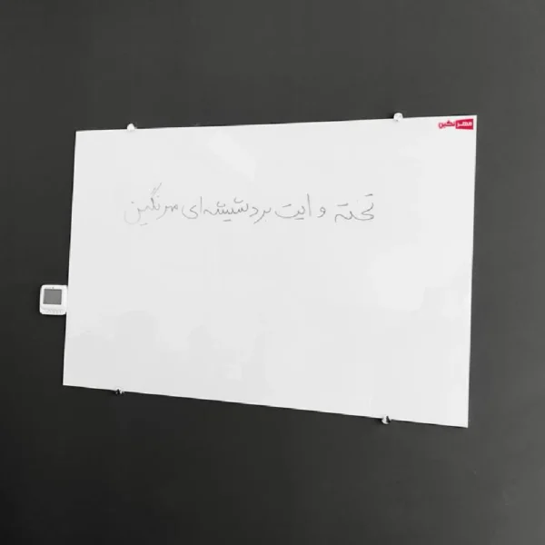 تخته وایت برد شیشه ای 120*80